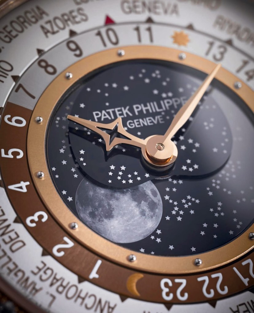 Patek Philippe World Time Moon dial